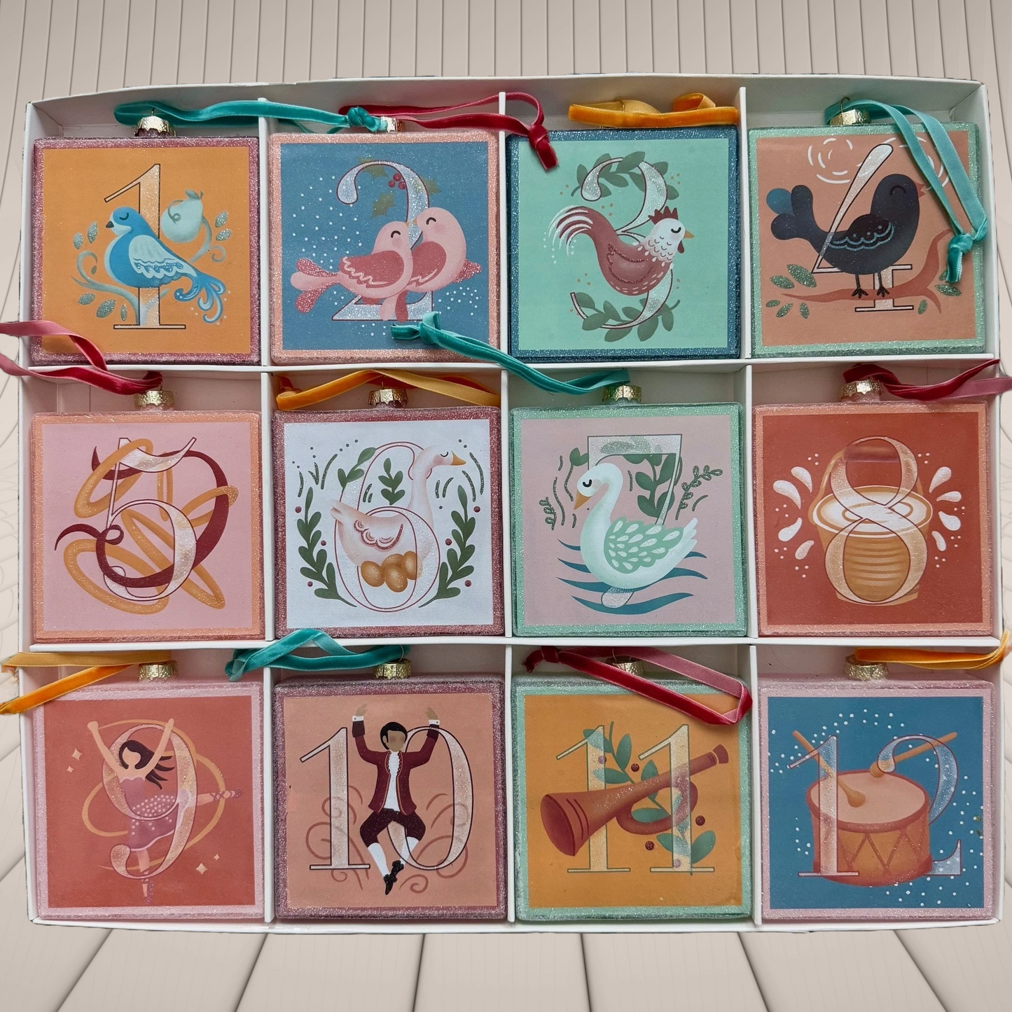 4" 12-Days of Christmas Box Set