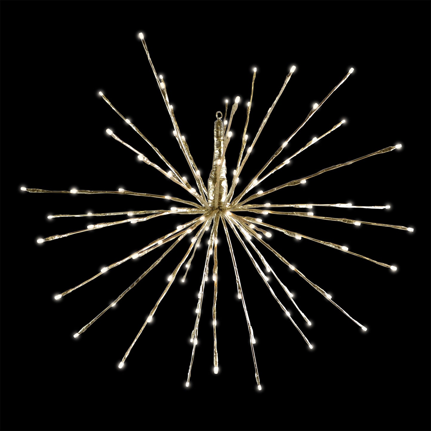LED 24" 3D Radiant Blast- Gold Matte/ Warm