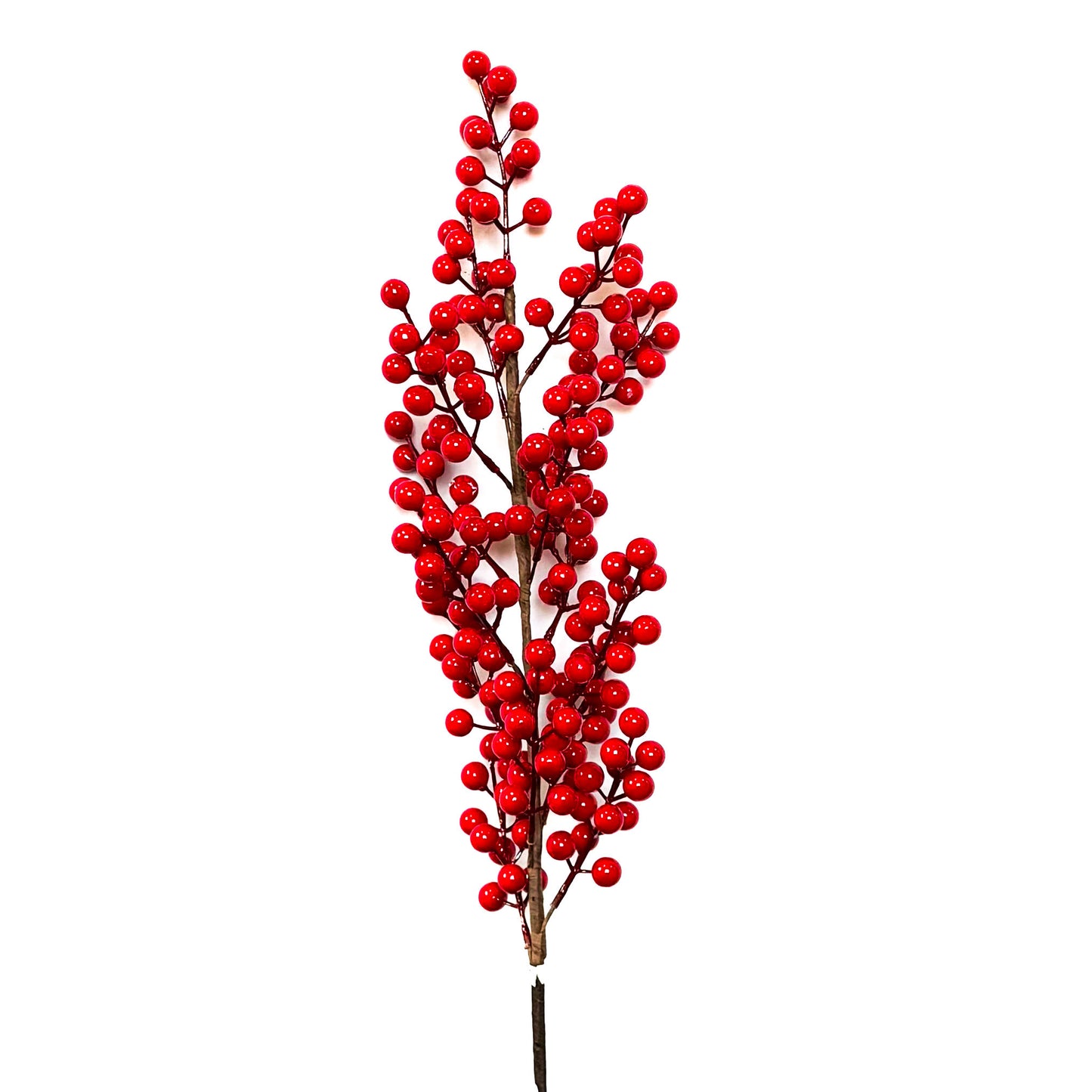 35" Orchard Berry Stalk – Red