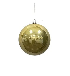 100Mm Pearl Seamless Ball Gold (Single)