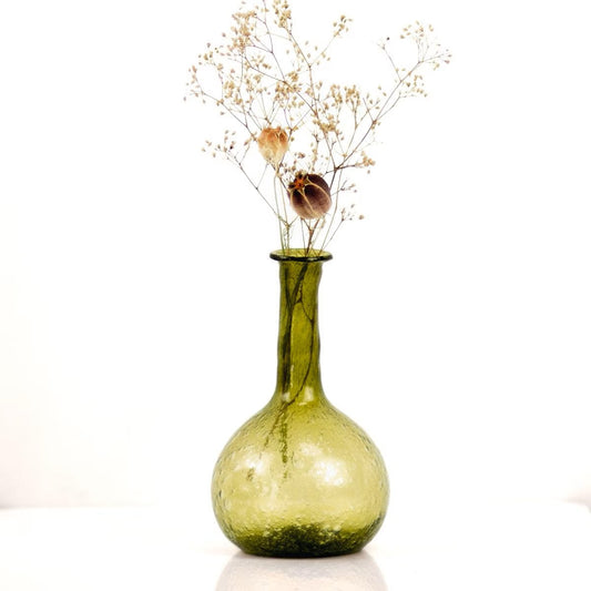 4" Bud Vase Green