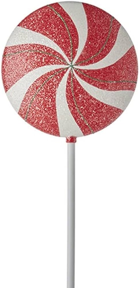 30" Peppermint Lollipop Stem