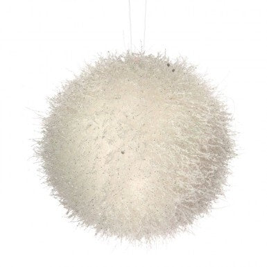 6" Crazy Tinsel Ball Ornament