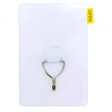 Magic Self Adhesive Wreath Hanger 5"Pvc Bx 4