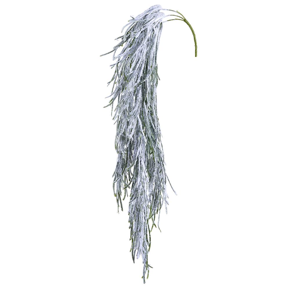 33" Snowed Grass Hanging Spray