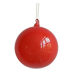 180Mm Bubblegum Glass Ball Coral