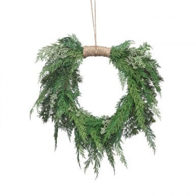 26" Cedar Heart Shape Hanging