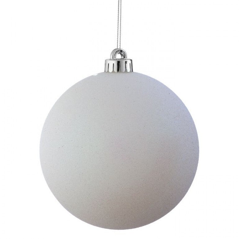 Vp Glitter Ball 100Mm,Ace/4, Wht
