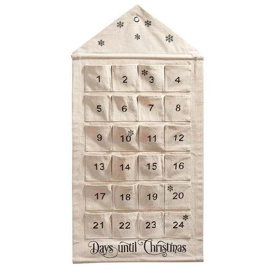 39" Hanging Advent Calendar